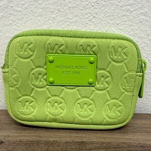 Michael Kors Lime Quilted Wallet
